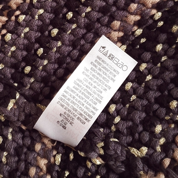 NWT Hatley Chelsie Sweater Charcoal Chevron Blue - Picture 8 of 14